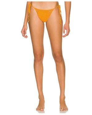 Cult Gaia Alivia Bikini Bottoms - Orange