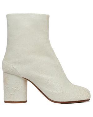 Maison Margiela Tabi Ankle Boots - White