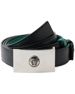 Versace Reversible Medusa Buckle Belt - Multicolor