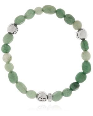 Ferragamo Bracelet With Stones - Green