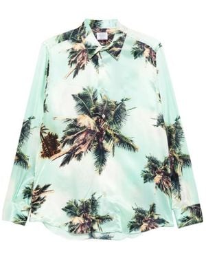 Mazzarelli Long-Sleeved Shirt - Green