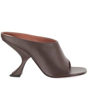 AMINA MUADDI Uma Sandals - Brown