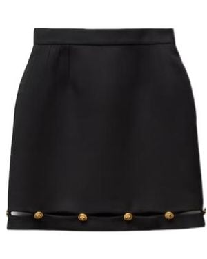 Versace Medusa '95 Cutout Skirt - Black