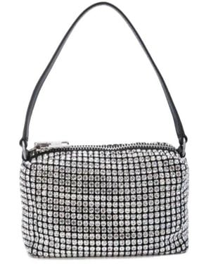 Alexander Wang Wangloc Embellished Pouch - White