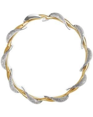 Bottega Veneta Sardine Necklace - Metallic