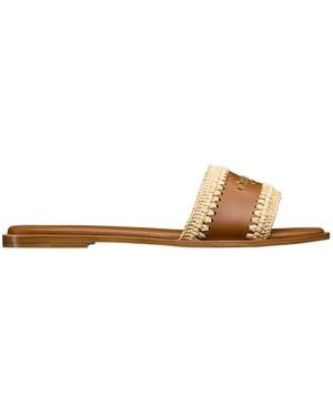 Dior Iviera D-Lane Slide - Brown