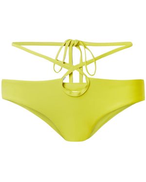 Christopher Esber Tie-Detailed Bikini Briefs - Yellow