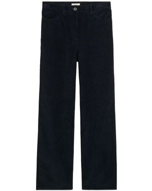 TOTEME Straight Cord Trousers - Blue
