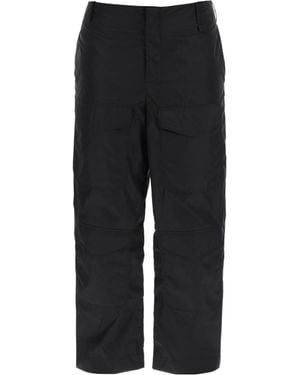Simone Rocha High-Waisted Cropped Pants - Black