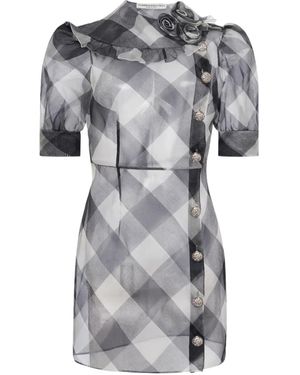 Alessandra Rich Dress - Gray