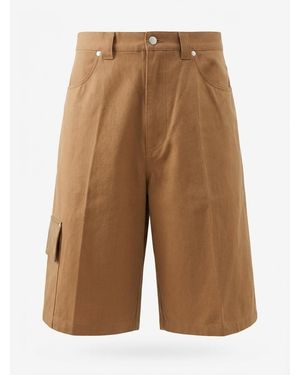 Gucci Gg Monogram Shorts - Natural