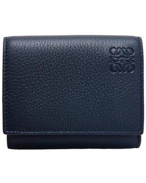 Loewe Trifold Wallet - Blue