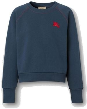 Burberry Logo Jumper - Blue