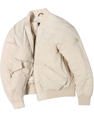 Moose Knuckles Long-Sleeved Down Jacket - Natural