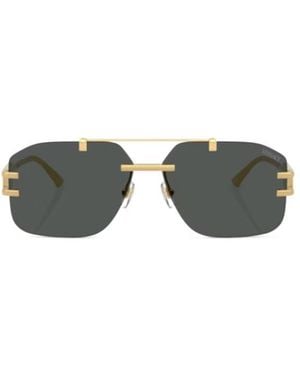 Versace Pilot-Frame Sunglasses - Multicolor