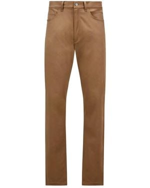 Moncler Cotton Trousers - Natural