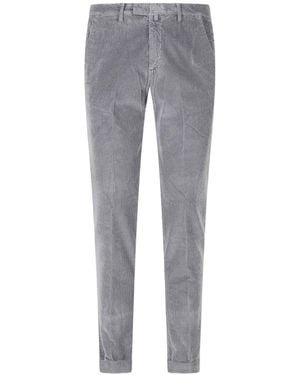 Briglia 1949 Casual Trousers With Belt Loops - Grey