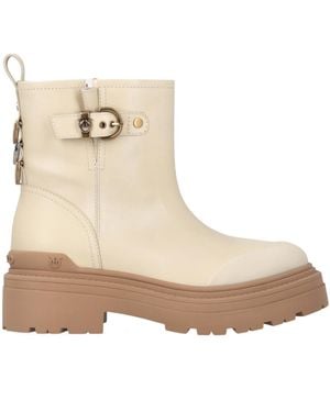 Pinko Mia 21 Ankle Boots - Natural