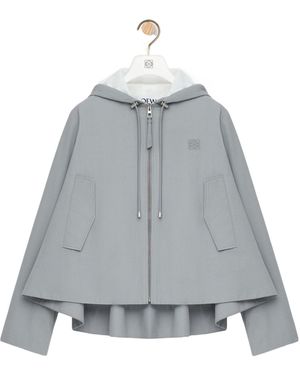 Loewe Hooded Jacket - Gray