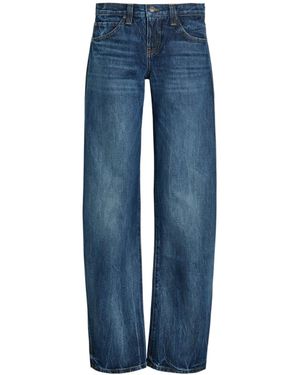 KHAITE Belt Loop Jeans - Blue