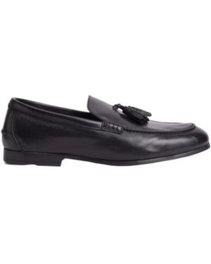 Tommy Hilfiger Tassel Loafers - Black
