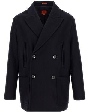 Barena Dosio Double-Breasted Coat - Blue