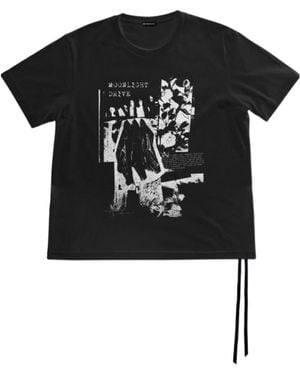 Ann Demeulemeester Short-Sleeved T-Shirt - Black