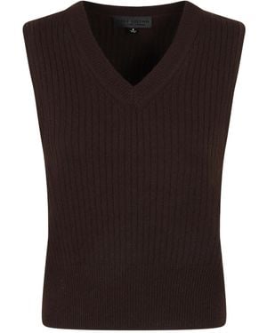 Nili Lotan February Knit Vest - Black