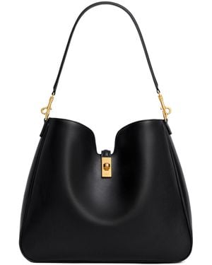 Celine Camille 16 Medium Shoulder Bag in Black | Lyst