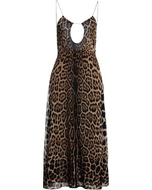Saint Laurent Long Dresses - Brown