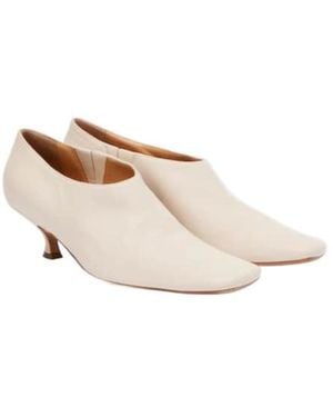Calvin Klein Anna Leather Pumps - White