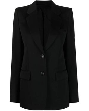 Lanvin Single-Breasted Long-Sleeved Blazer - Black