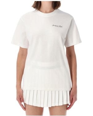 Sporty & Rich Syracuse T-Shirt - White