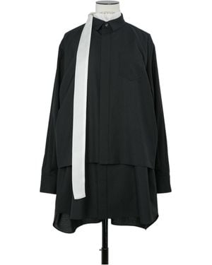 Sacai Suiting Dress - Black