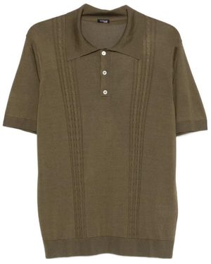 Kiton Buttoned Polo Shirt - Green