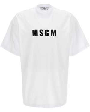 MSGM T-Shirts - White