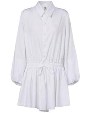 Comme des Garçons Cotton Shirt Dress - White