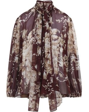 Dolce & Gabbana Long-Sleeved Tops - Brown