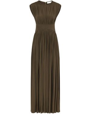 Zimmermann Luma Column Maxi Dress - Green