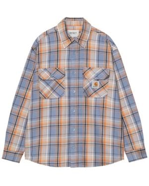 Carhartt Checked Flannel Shirt - Blue