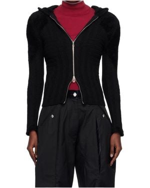 Kiko Kostadinov Zipper Jumper - Black