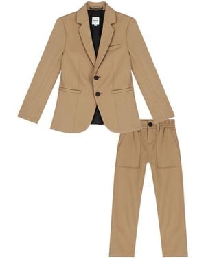 BOSS Single-Breasted Suit - Natural
