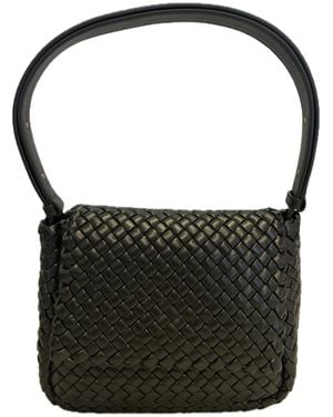 Bottega Veneta Knitted Handbag - Black