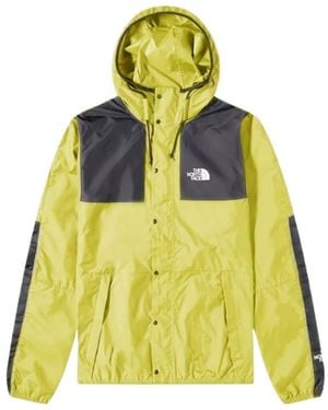 The North Face Logo Hooded Casual Jacket - Yellow