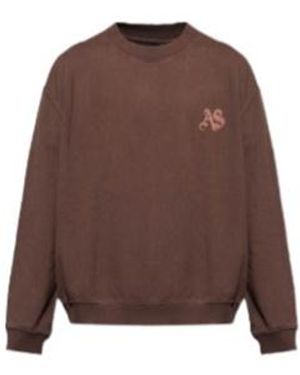AllSaints Icon Logo Sweatshirt - Brown
