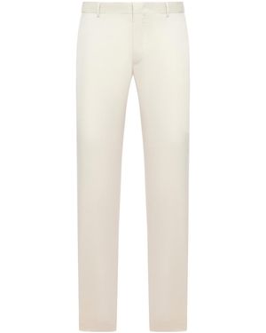 Pt Pantaloni Belt-Loop Trousers - White
