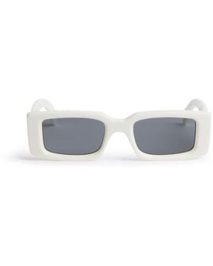 Off-White c/o Virgil Abloh Logo Sunglasses - White