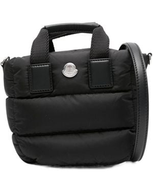 Moncler Logo Shoulder Bag - Black