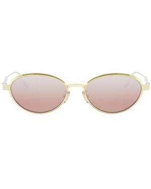 Dior Eyewear Oval Frame Sunglasses - Pink
