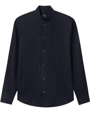 GIORGIO ARMANI X ALANUI Giorgio Armani For Alanui Pure Virgin Wool Shirt - Blue